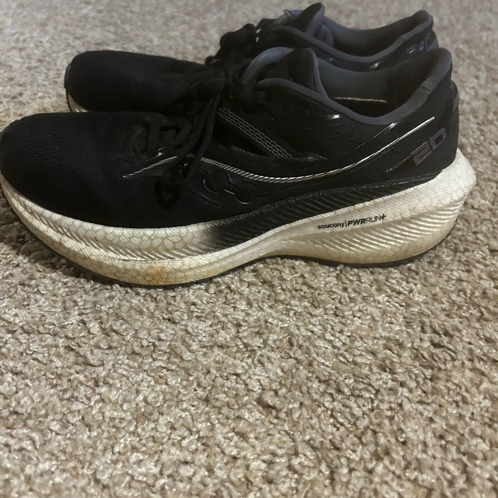 Saucony Black and White Women's Sneakers